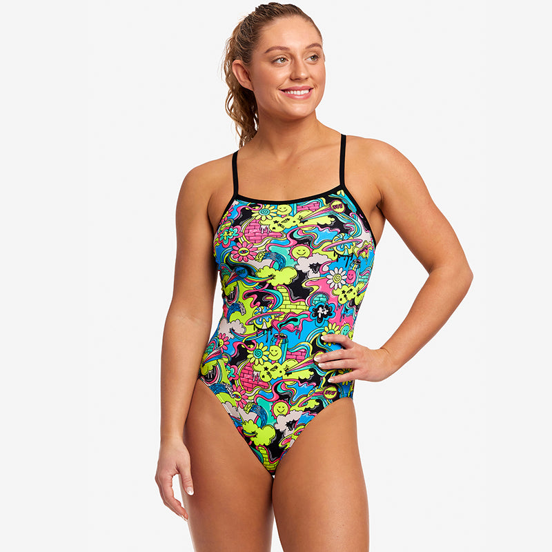 Funkita - Smash Mouth - Ladies Single Strap One Piece