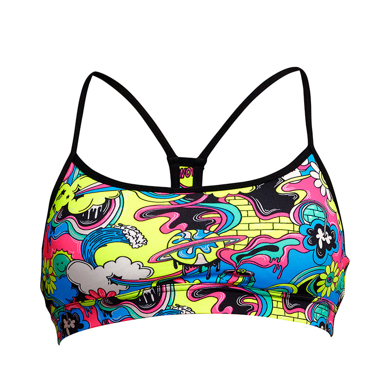 Funkita - Smash Mouth - Ladies Swim Crop Top