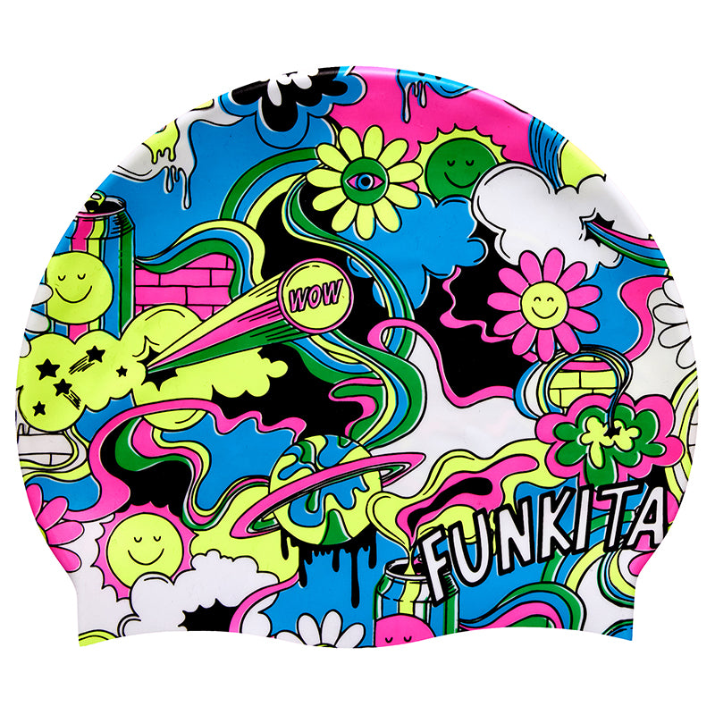 Funkita - Smash Mouth - Silicone Swimming Cap
