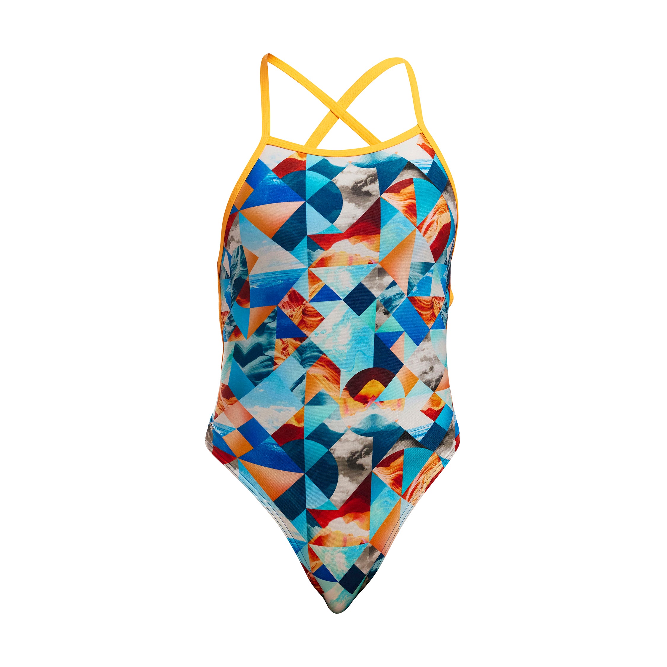 Funkita - Smashed Wave - Girls Eco Strapped In One Piece