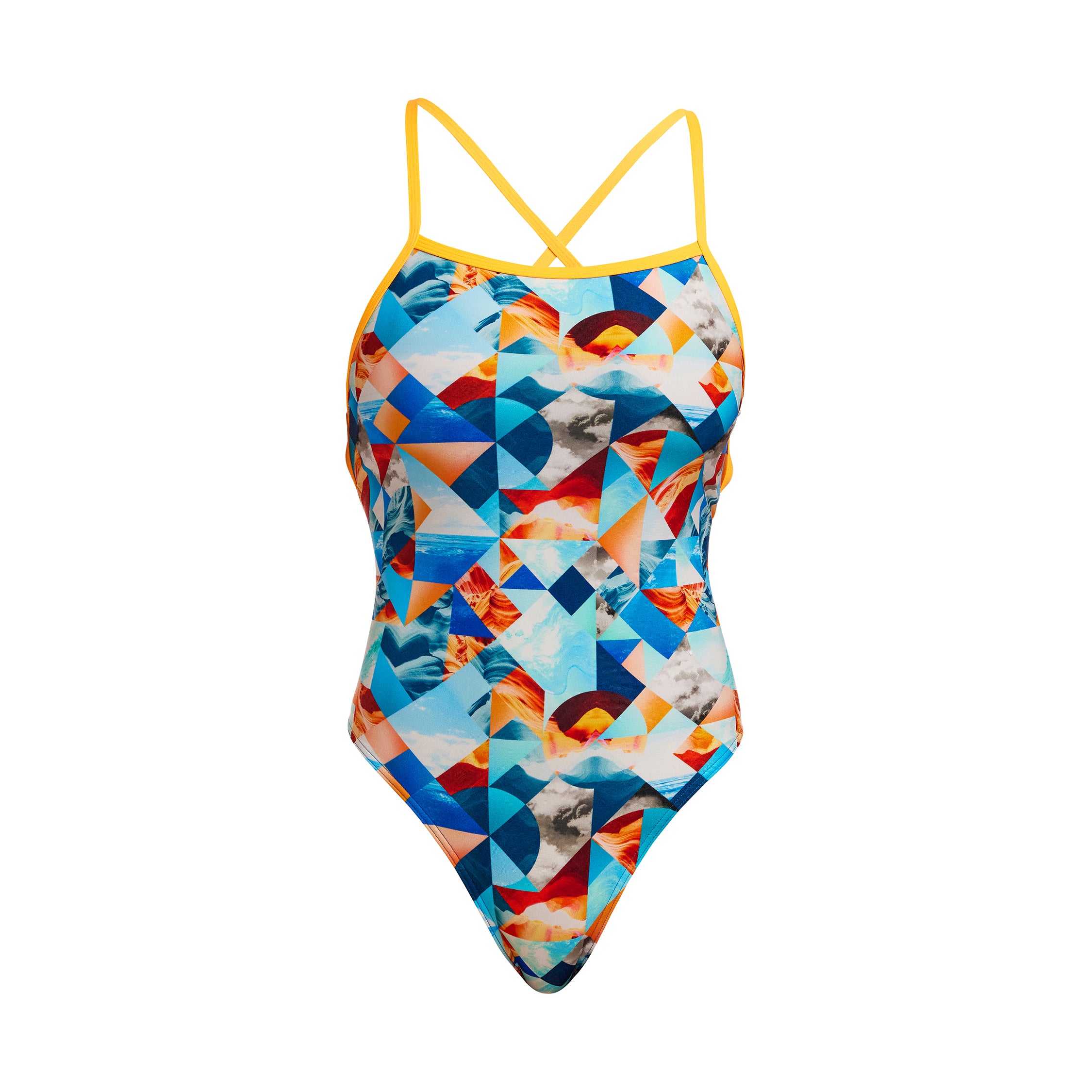 Funkita - Smashed Wave - Ladies Eco Strapped In One Piece