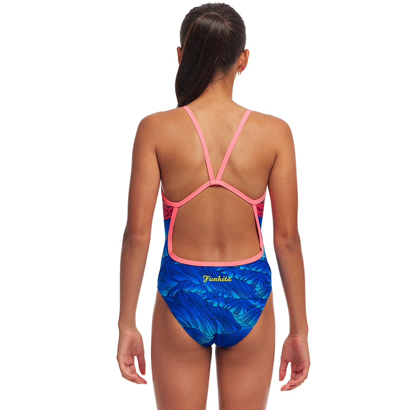 Funkita - Smokin Hot - Girls Eco Single Strap One Piece