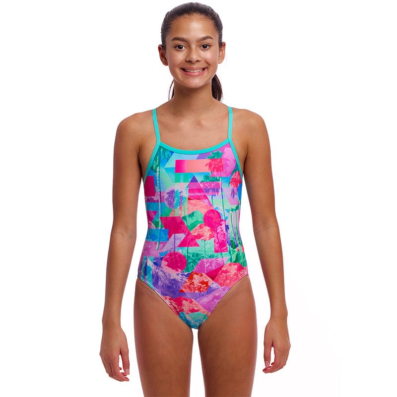Funkita - Snap That - Girls Eco Single Strap One Piece