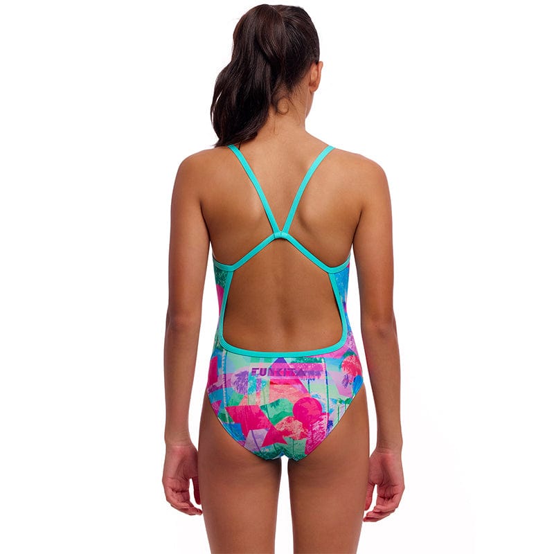 Funkita - Snap That - Girls Eco Single Strap One Piece