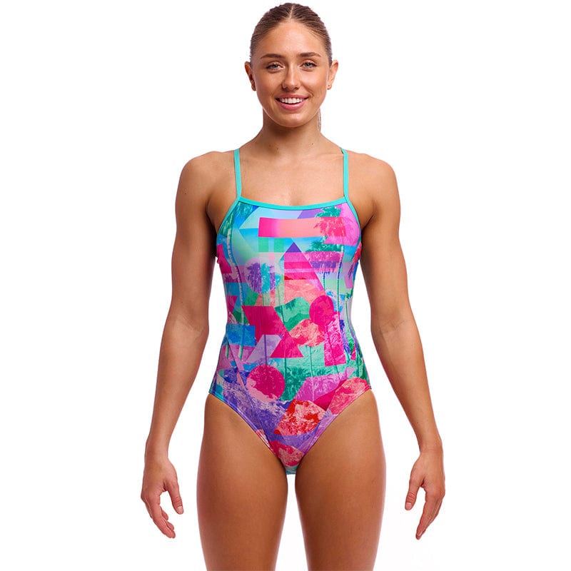 Funkita - Snap That - Ladies Eco Single Strap One Piece