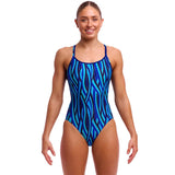 Funkita - Snork City - Ladies Eco Diamond Back One Piece