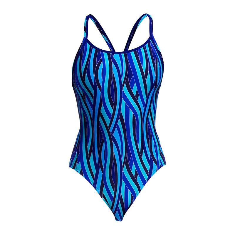 Funkita - Snork City - Ladies Eco Diamond Back One Piece