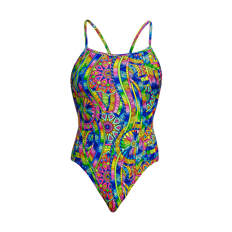 Funkita - Spin The Bottle - Ladies Single Strap One Piece