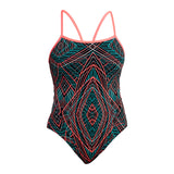 Funkita - Spiro Mint - Ladies Eco Swim Secure One Piece