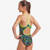 Funkita - Spot Me - Girls Diamond Back One Piece