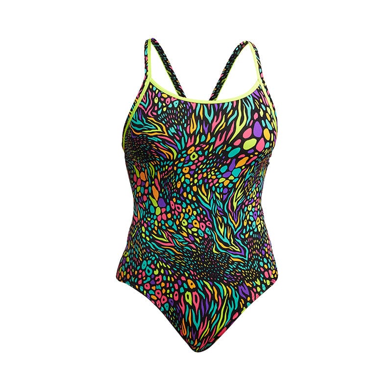 Funkita - Spot Me - Ladies Diamond Back One Piece