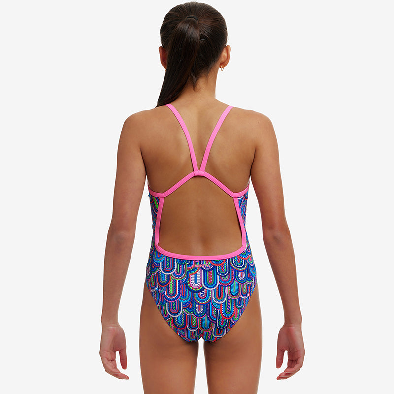 Funkita - Spread My Wings - Girls Eco Single Strap One Piece
