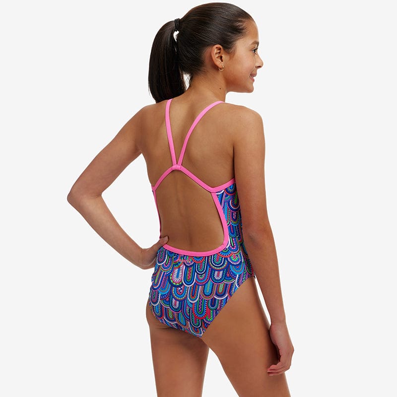 Funkita - Spread My Wings - Girls Eco Single Strap One Piece