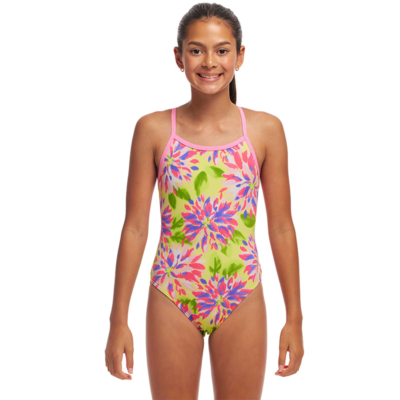 Funkita - Spring Sun - Girls Eco Single Strap One Piece