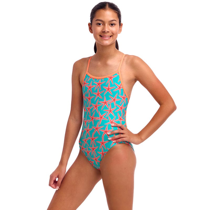 Funkita - Star Party - Girls Eco Single Strap One Piece