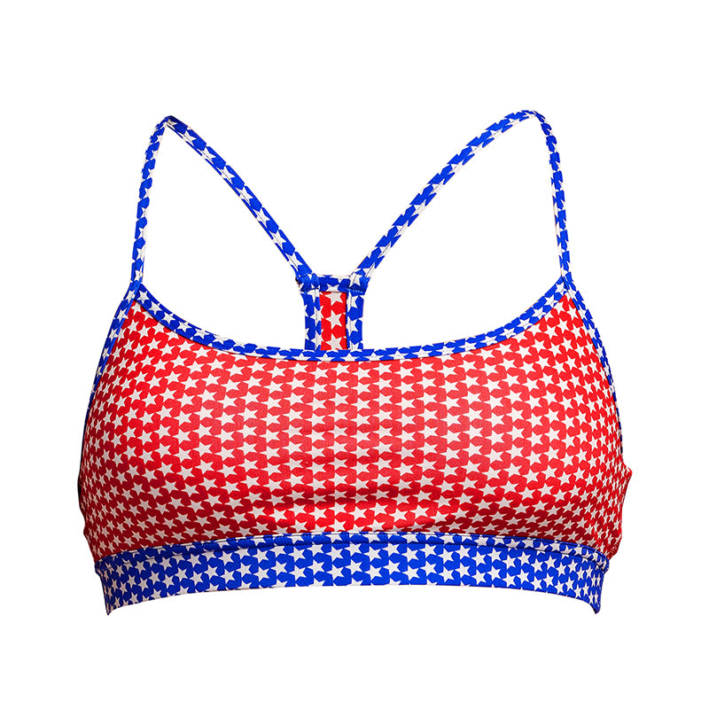 Funkita - Star Power - Ladies Swim Crop Top