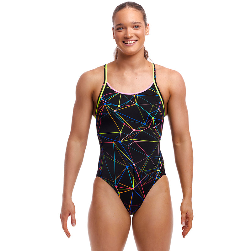 Funkita - Star Sign - Ladies Eco Diamond Back One Piece