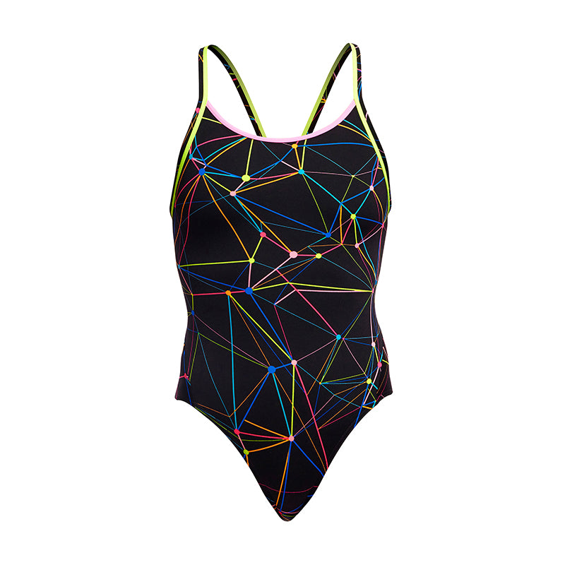 Funkita - Star Sign - Ladies Eco Diamond Back One Piece