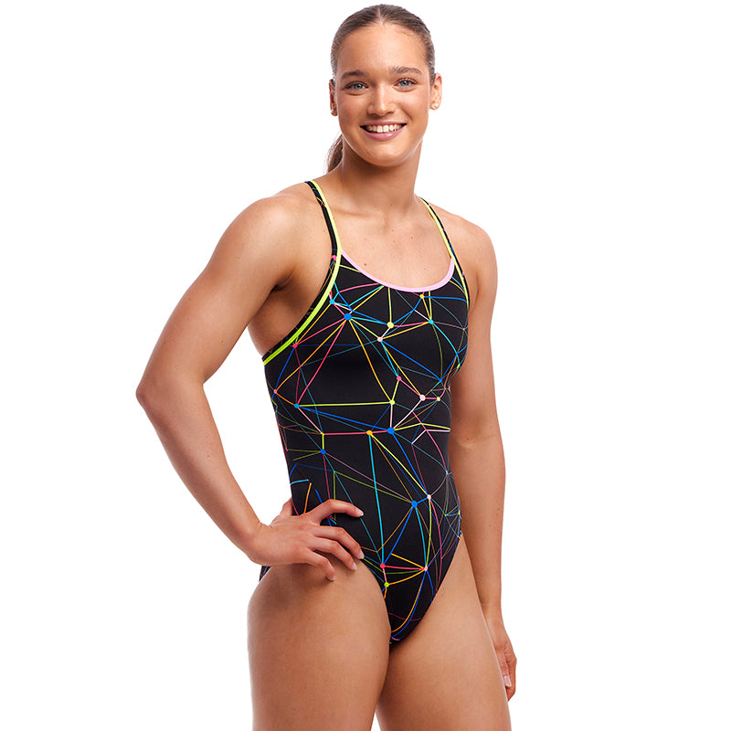 Funkita - Star Sign - Ladies Eco Diamond Back One Piece