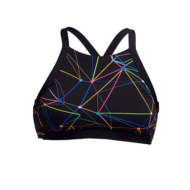 Funkita - Star Sign - Ladies Eco Hi Light Swim Top