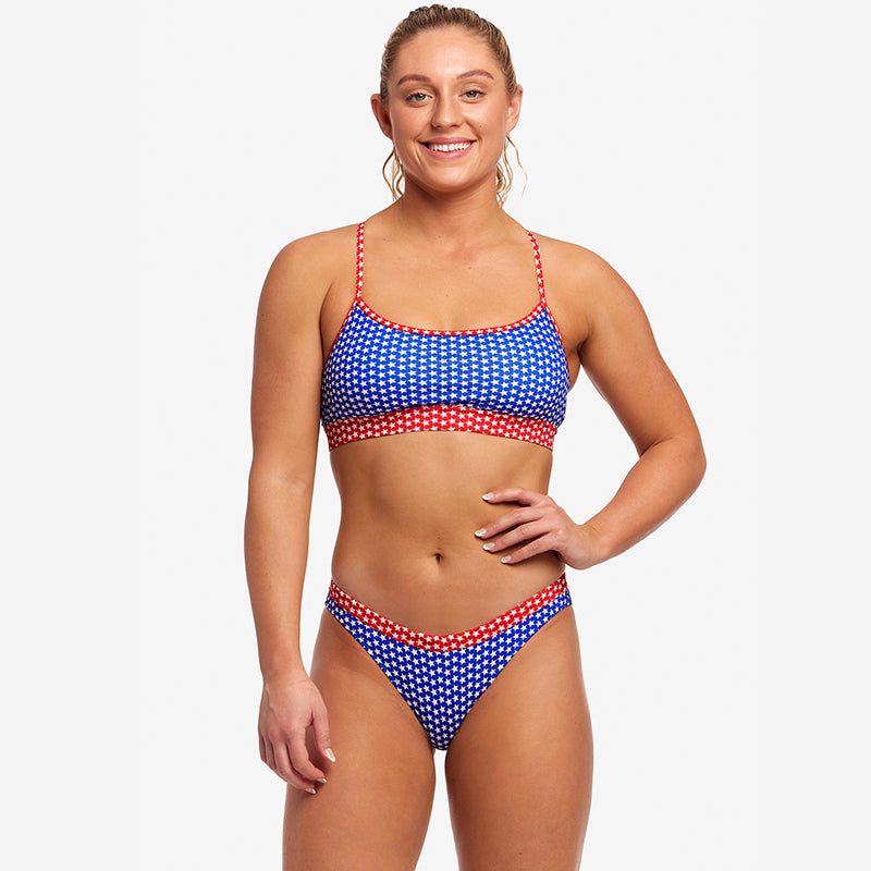 Funkita - Starlight - Ladies Swim Crop Top