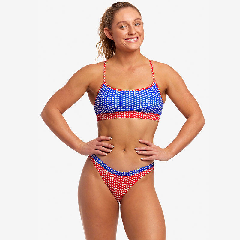 Funkita - Starlight - Ladies Swim Crop Top