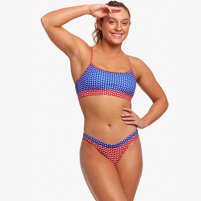 Funkita - Starlight - Ladies Swim Crop Top