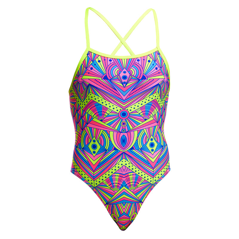 Funkita - Stellar Stars - Ladies Eco Tie Me Tight One Piece