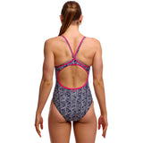 Funkita - Stickler - Ladies Eco Diamond Back One Piece