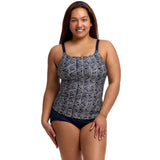 Funkita - Stickler - Ladies Scoop Neck Tankini Top