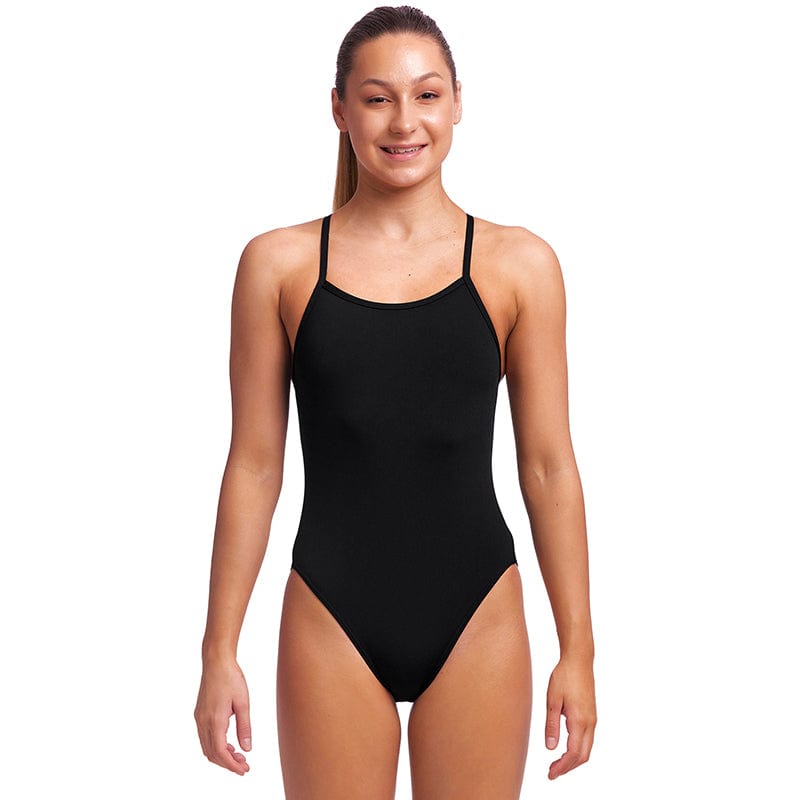 Funkita - Still Black - Girls Single Strap One Piece