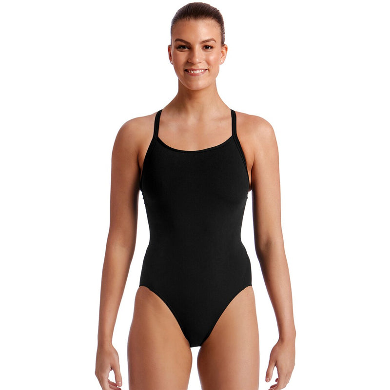 Funkita - Still Black - Ladies Diamond Secure One Piece