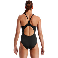 Funkita - Still Black - Ladies Eco Diamond Back One Piece