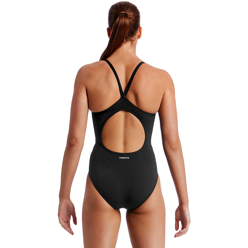 Funkita - Still Black - Ladies Eco Diamond Back One Piece