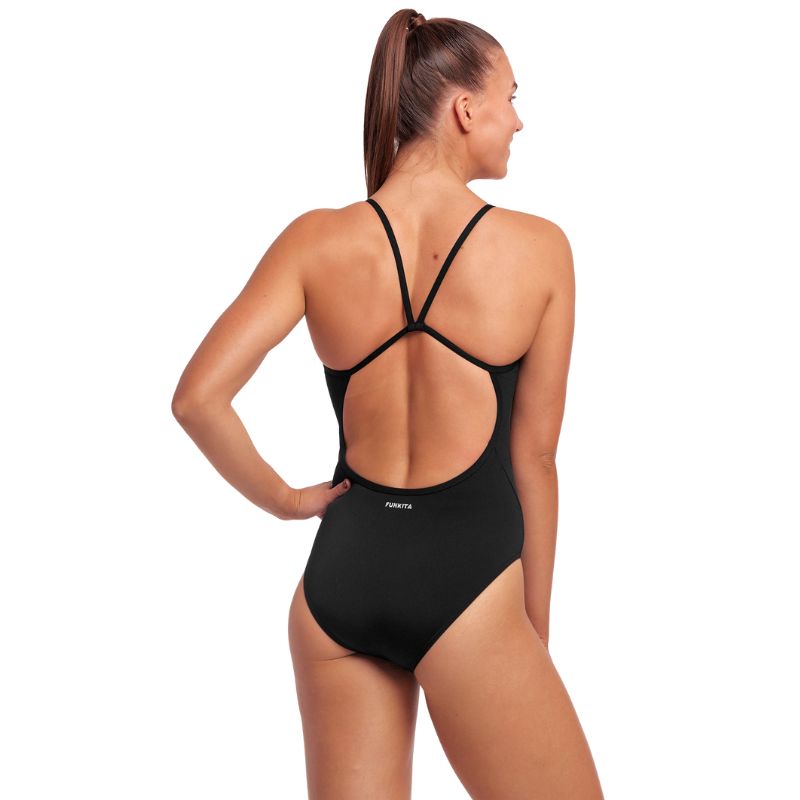 Funkita - Still Black - Ladies Eco Single Strap One Piece