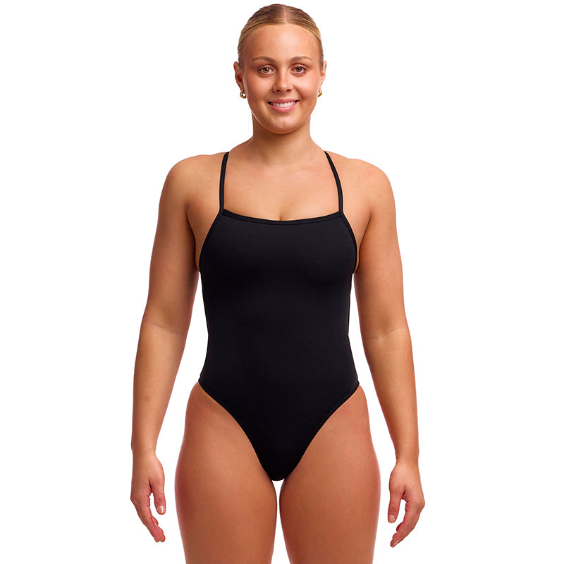 Funkita - Still Black - Ladies Eco Single Strength One Piece