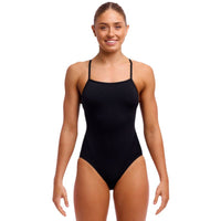 Funkita - Still Black - Ladies Padded Single Strap One Piece