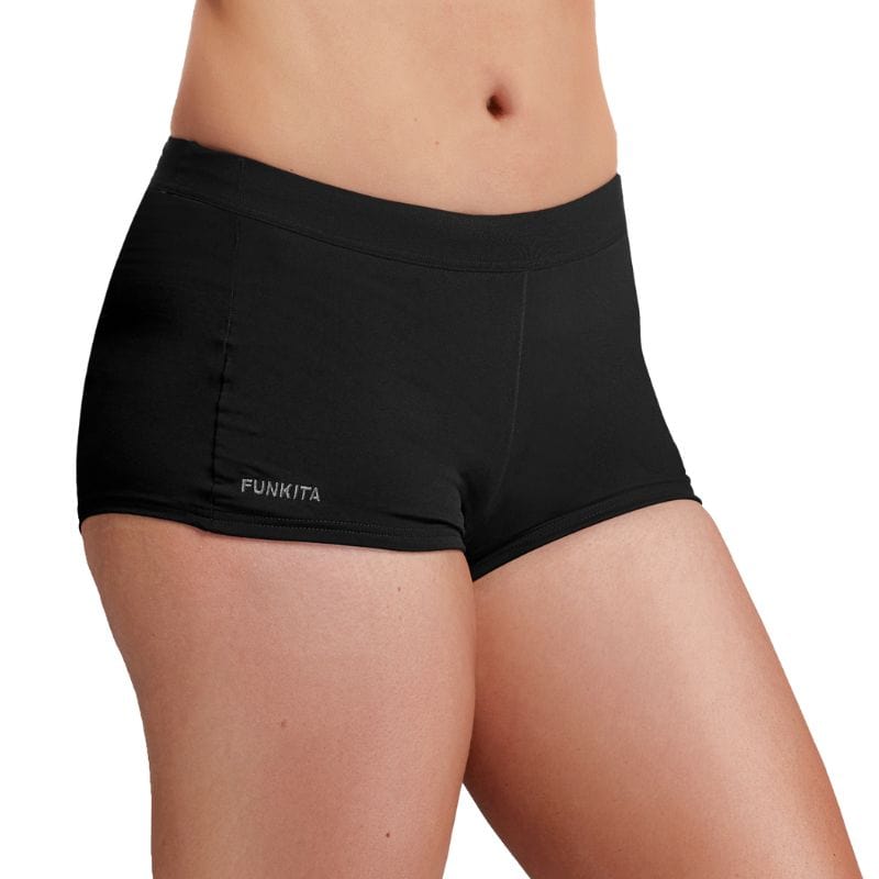 Funkita - Still Black - Ladies Swim Short