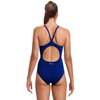 Funkita - Still Ocean - Ladies Eco Diamond Back One Piece