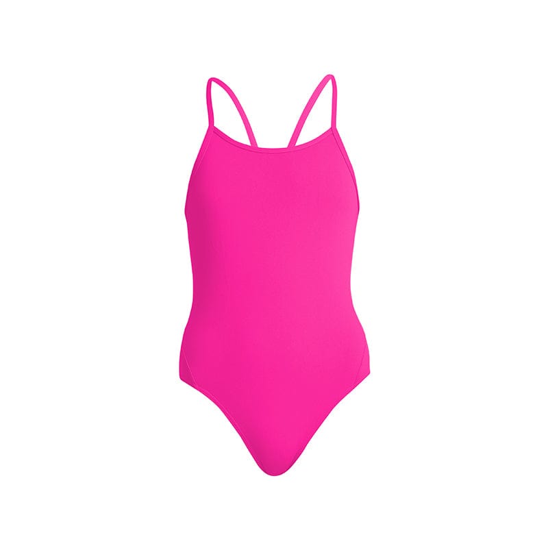 Funkita - Still Pink - Girls Eco Diamond Back One Piece