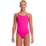Funkita - Still Pink - Girls Eco Diamond Back One Piece