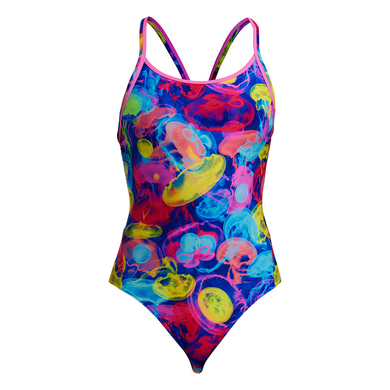 Funkita - Sting Stung - Ladies Eco Diamond Back One Piece