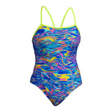 Funkita - Stir Crazy - Ladies Eco Single Strap One Piece