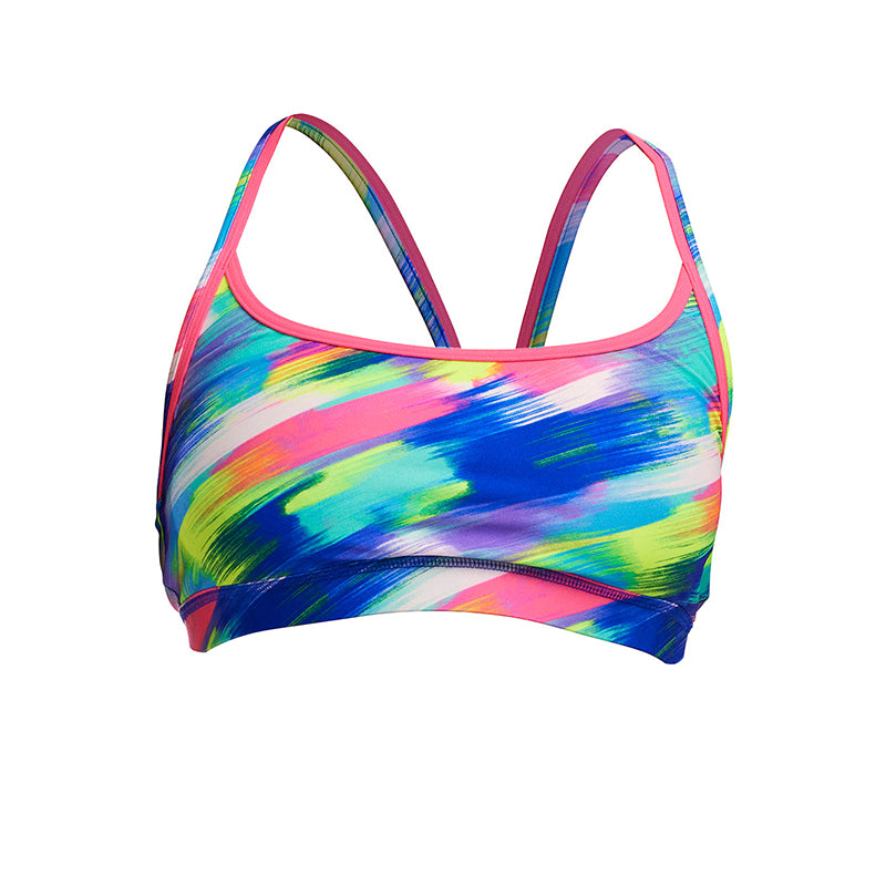 Funkita - Streaky Strokes - Ladies Eco Sports Top