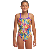 Funkita - Strike A Posy - Girls Eco Twisted One Piece