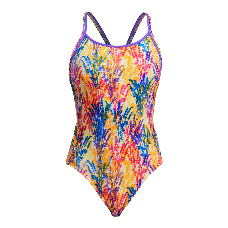 Funkita - Strike A Posy - Ladies Eco Diamond Back One Piece