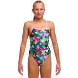Funkita - Sub Lime - Girls Eco Single Strap One Piece