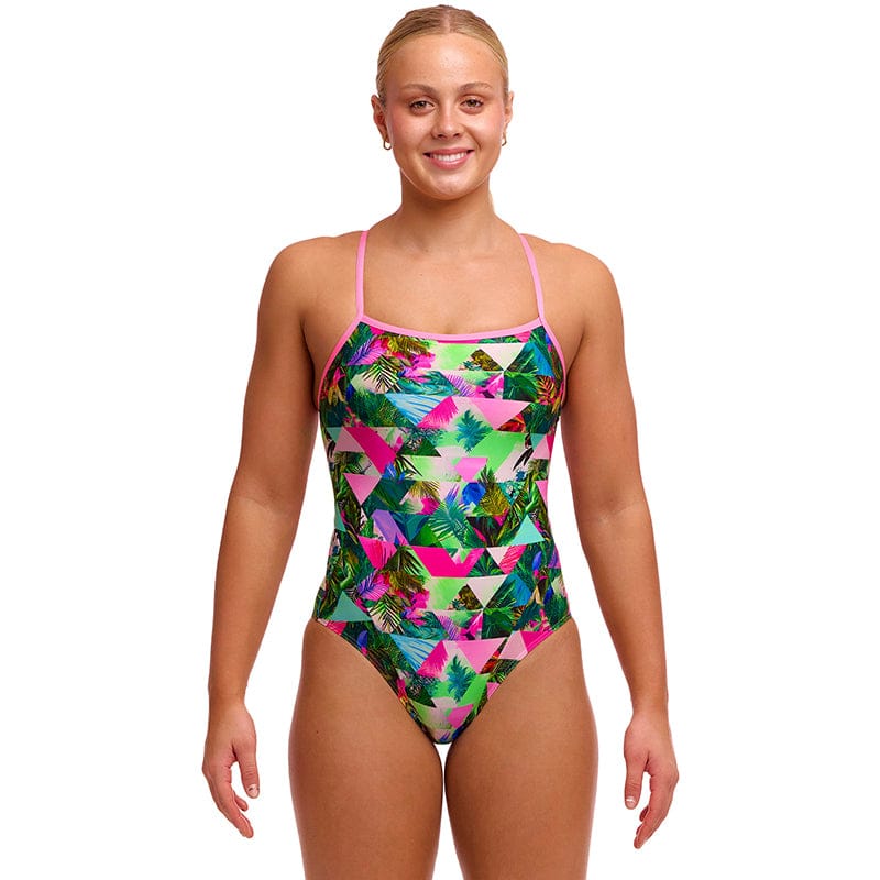 Funkita - Sub Lime - Ladies Eco Single Strap One Piece