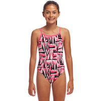 Funkita - Sugar Hits - Girls Eco Single Strap One Piece