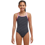 Funkita - Summer Fish - Girls Eco Diamond Back One Piece